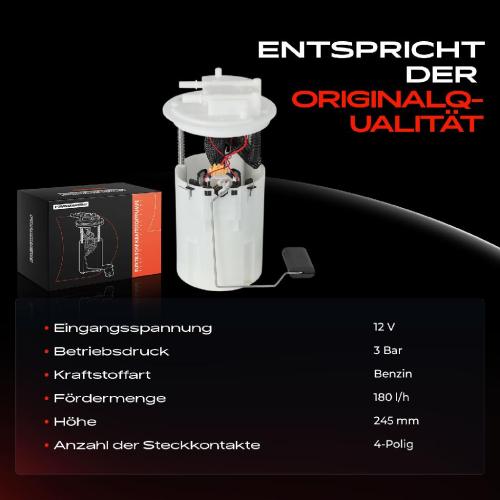 1x Kraftstoffpumpe für Alfa Romeo 147 937 1.9L 2001-2010 Bild 1x Kraftstoffpumpe für Alfa Romeo 147 937 1.9L 2001-2010