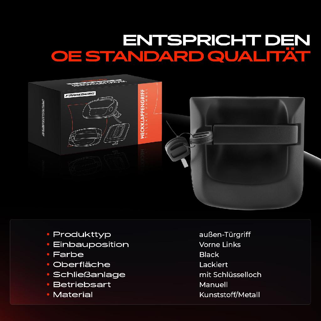 1x Türgriff Vorne Links außen für Man TGX 2012-2020