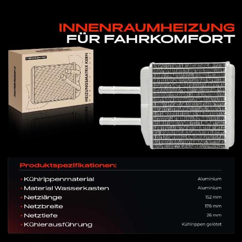 1x Wärmetauscher Innenraumheizung für Chevrolet Matiz M200 M250 Spark Daewoo Matiz Bild 1x Wärmetauscher Innenraumheizung für Chevrolet Matiz M200 M250 Spark Daewoo Matiz