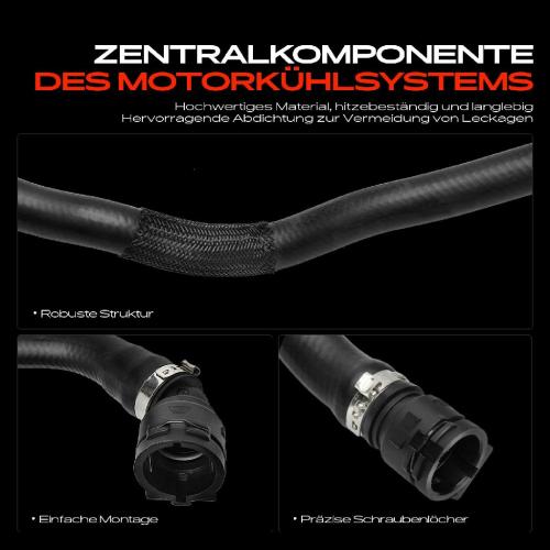 1x Kühlerschlauch Wasserschlauch für BMW X1 E84 Z4 Roadster E89 2011-2016 2.0L Bild 1x Kühlerschlauch Wasserschlauch für BMW X1 E84 Z4 Roadster E89 2011-2016 2.0L