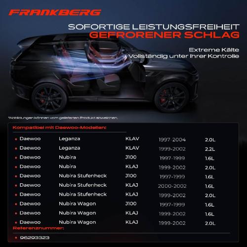 1x Klimakompressor für Daewoo Leganza KLAV Nubira J100 1.6L 2.0L 2.2L 1997-2004 Bild 1x Klimakompressor für Daewoo Leganza KLAV Nubira J100 1.6L 2.0L 2.2L 1997-2004