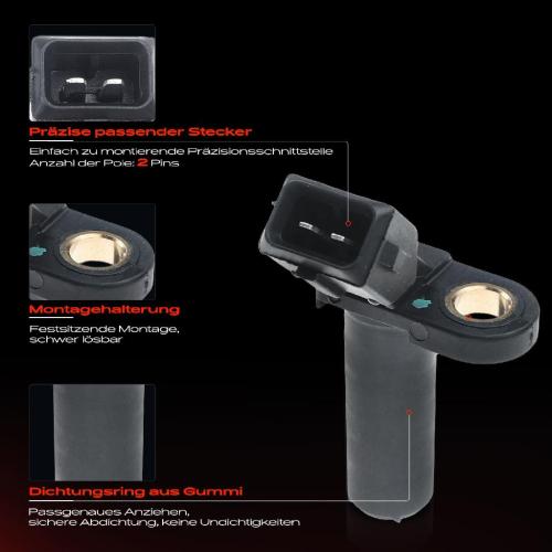 1x Kurbelwellensensor Impulsgeber für Ford Escort V VI VII Fiesta III IV Focus Mondeo i Transit Bild 1x Kurbelwellensensor Impulsgeber für Ford Escort V VI VII Fiesta III IV Focus Mondeo i Transit