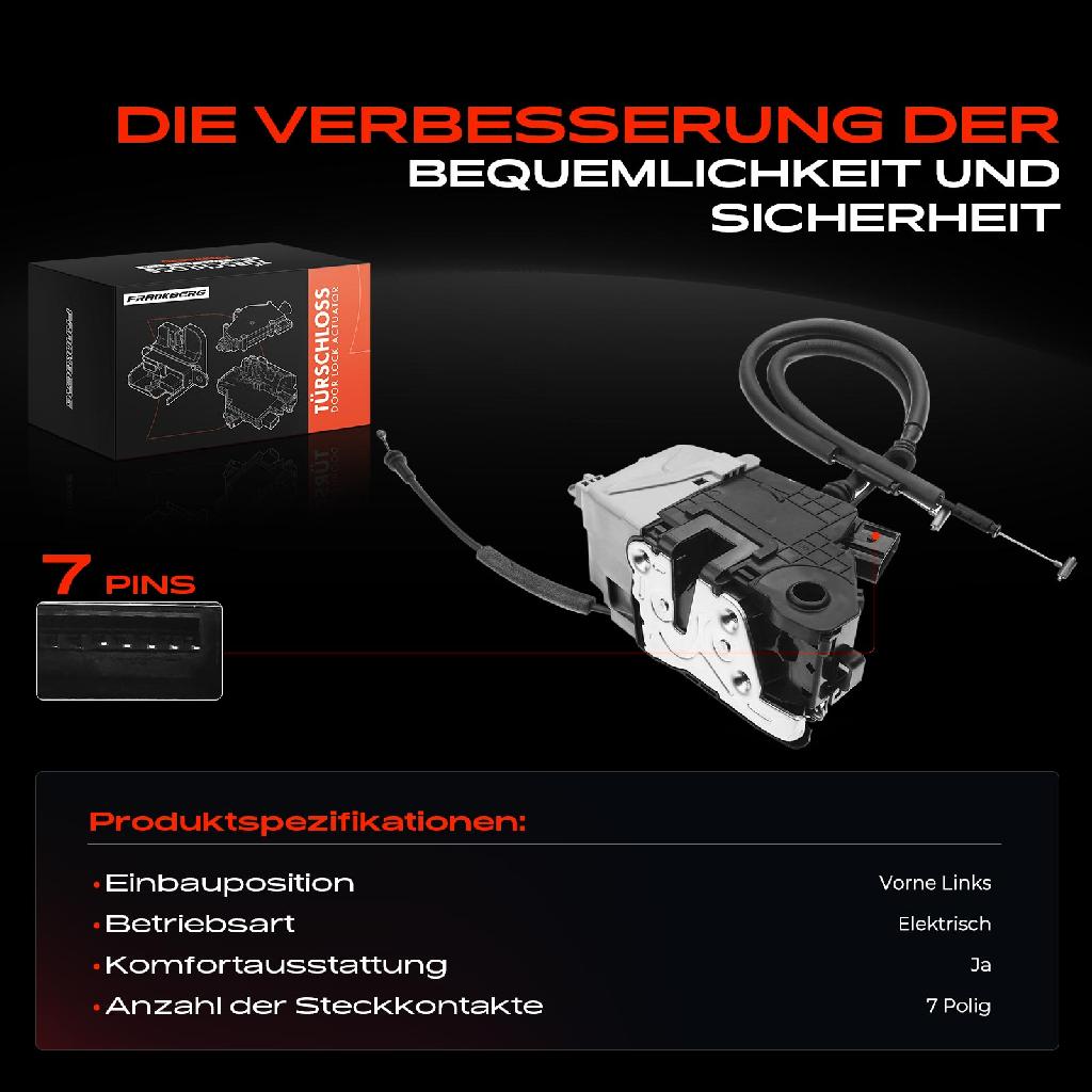 1x Türschloss Vorne Links für Hyundai Tucson TL TLE TLE 1.6L 1.7L 2.0L 2.4L 2016-2020