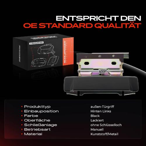 1x Türgriff Hinten Links außen für BMW 3er E30 3er Touring 1.6L 1.8L 2.0L 2.3L 2.4L 2.5L 2.7L 1982-1994 Bild 1x Türgriff Hinten Links außen für BMW 3er E30 3er Touring 1.6L 1.8L 2.0L 2.3L 2.4L 2.5L 2.7L 1982-1994