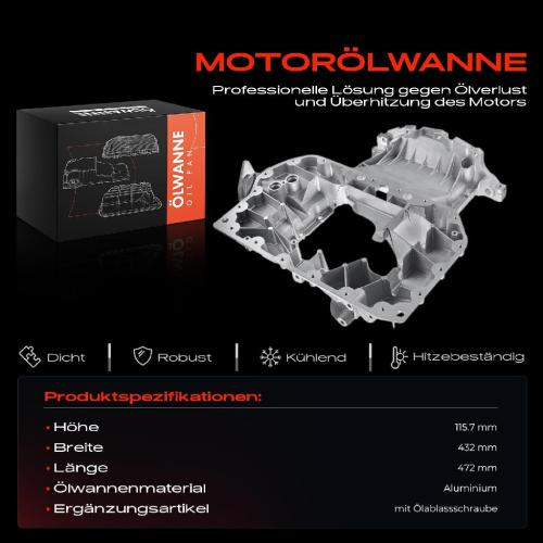 Frankberg 1x Ölwanne Motorölwanne für Audi A4 8E2 8E5 B6 8D2 8D5 B5 A6 4B C5 A8 4D2 4D8 1995-2005 Bild Frankberg 1x Ölwanne Motorölwanne für Audi A4 8E2 8E5 B6 8D2 8D5 B5 A6 4B C5 A8 4D2 4D8 1995-2005