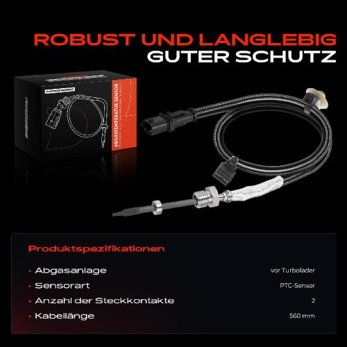 Frankberg 1x Abgastemperatursensor für VW Audi A6 Allroad Avant A7 Q5 Bild Frankberg 1x Abgastemperatursensor für VW Audi A6 Allroad Avant A7 Q5