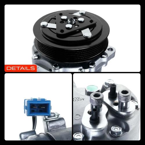 1x Klimakompressor für VW LT 28-46 II TransporterIV California T4 70J Bild 1x Klimakompressor für VW LT 28-46 II TransporterIV California T4 70J