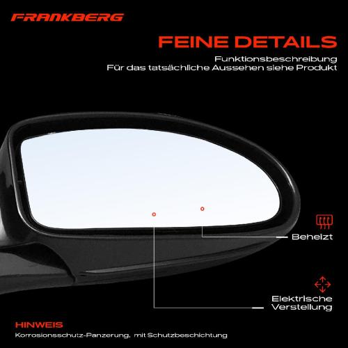 1x Außenspiegel Rechts für Ford Focus Stufenheck Turnier DAW DBW DFW DNW Bild 1x Außenspiegel Rechts für Ford Focus Stufenheck Turnier DAW DBW DFW DNW