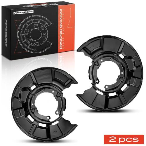 Frankberg 2x Ankerblech Bremsscheibe Hinterachse Beidseitig f r BMW E81 116d E87 F20 F21 E88 F45 F23 F46 Bild Frankberg 2x Ankerblech Bremsscheibe Hinterachse Beidseitig f r BMW E81 116d E87 F20 F21 E88 F45 F23 F46