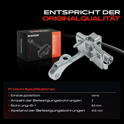 1x Türfeststeller Türfangband Türstopper Vorne für Opel Nissan Interstar Pritsche/Fahrgestell Renault Bild 1x Türfeststeller Türfangband Türstopper Vorne für Opel Nissan Interstar Pritsche/Fahrgestell Renault