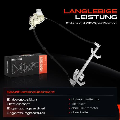 1x Fensterheber Hinten Rechts für Mercedes-Benz W463 G 55 AMG G 400 CDi Bild 1x Fensterheber Hinten Rechts für Mercedes-Benz W463 G 55 AMG G 400 CDi