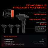 4x Zündmodul Zündspule für Hyundai Getz Santa Fé I Sonata IV Trajet Tucson KIA Magentis Sorento
