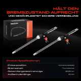 2x Seilzug Feststellbremse Hinterachse beidseitig für Ford Focus III Kasten/Schrägheck Stufenheck 1.0L 1.6L