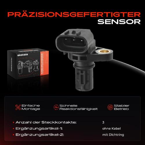 1x Kurbelwellensensor Impulsgeber für Suzuki Grand Vitara II Liana Swift III IV SX4 Bild 1x Kurbelwellensensor Impulsgeber für Suzuki Grand Vitara II Liana Swift III IV SX4