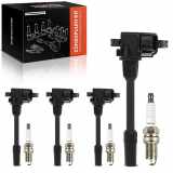 4x Zündspule Zündkerze für Mitsubishi Carisma Stufenheck Pajero Pinin Space Star Großraumlimousine