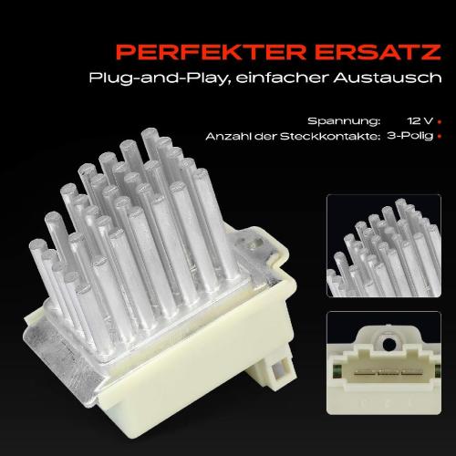 1x Widerstand Vorwiderstand Gebläsemotor für MINI Mini R50 R52 R53 2001-2007 Bild 1x Widerstand Vorwiderstand Gebläsemotor für MINI Mini R50 R52 R53 2001-2007