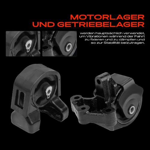 2x Motorlager Getriebelagerlager Links für Hyundai Entourage Kia Sedona 3.5L Bild 2x Motorlager Getriebelagerlager Links für Hyundai Entourage Kia Sedona 3.5L