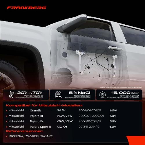 1x Fensterheber Hinten Rechts für Mitsubishi Pajero IV V8W Pajero III V6W Bild 1x Fensterheber Hinten Rechts für Mitsubishi Pajero IV V8W Pajero III V6W