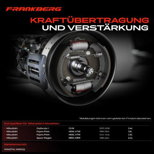 2x Radbremszylinder Hinten für Mitsubishi Outlander I Pajero Pinin Space Wagon Bild 2x Radbremszylinder Hinten für Mitsubishi Outlander I Pajero Pinin Space Wagon