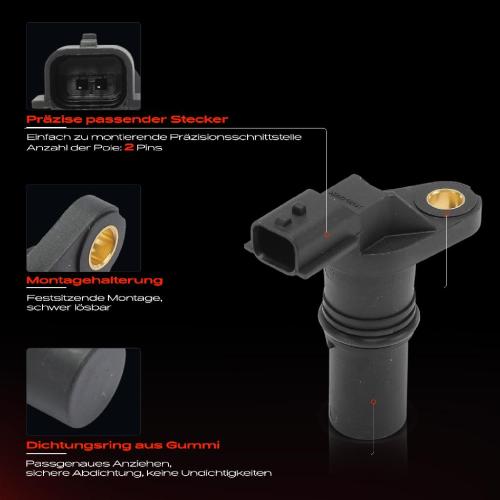 1x Kurbelwellensensor Impulsgeber für Dacia Nissan Opel Renault 2008-2021 Bild 1x Kurbelwellensensor Impulsgeber für Dacia Nissan Opel Renault 2008-2021