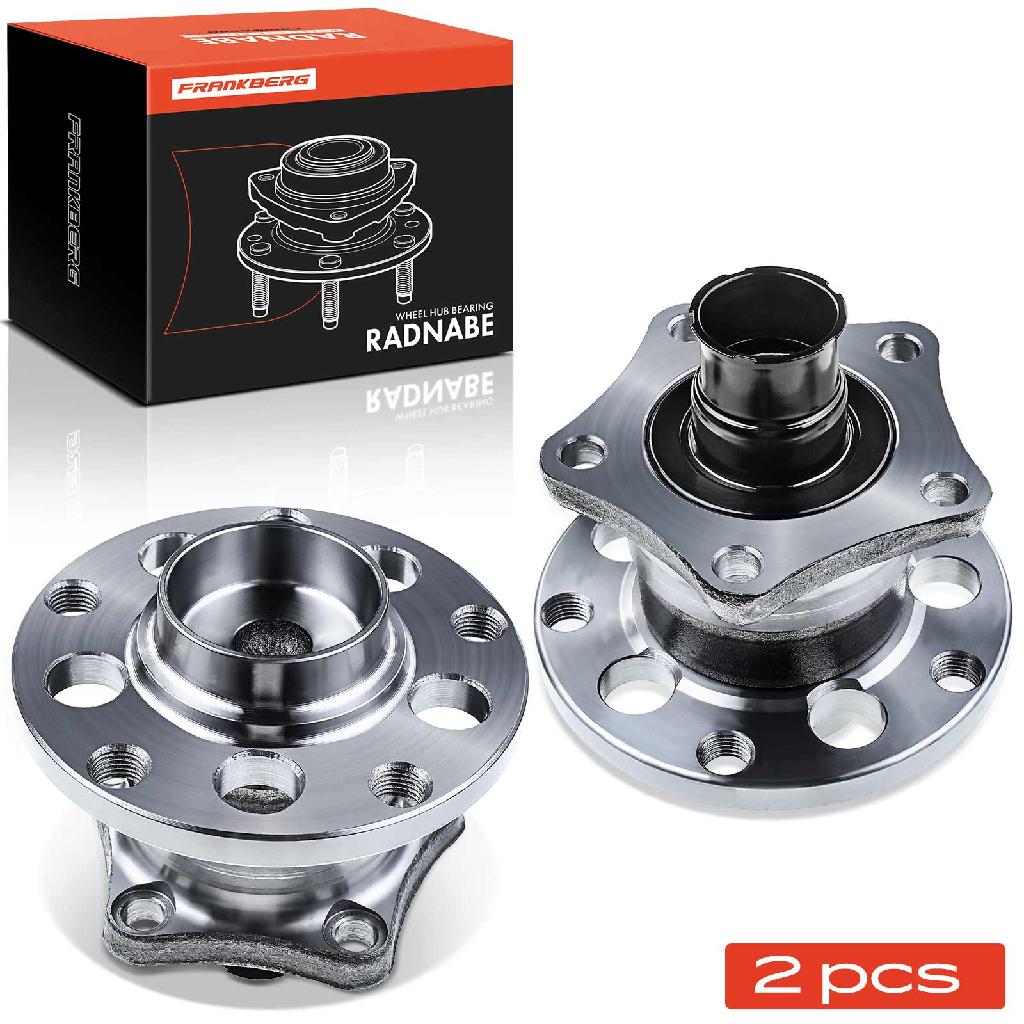 Frankberg 2x Radnabe Radlagersatz Hinterachse beidseitig für VW Passat Variant Audi A6 Avant Skoda Superb I