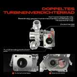 1x Abgasturbolader für Alfa Romeo Giulietta Kasten/Schrägheck Mito Fiat 500L 500X Bravo II Doblo Cargo MPV
