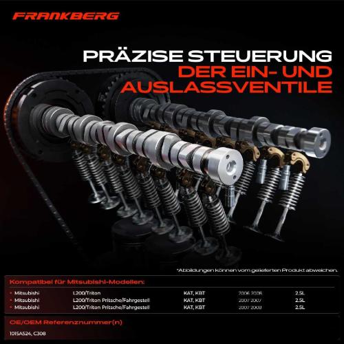 1x Nockenwelle für Mitsubishi L200/Triton KAT KBT 2.5L Bild 1x Nockenwelle für Mitsubishi L200/Triton KAT KBT 2.5L