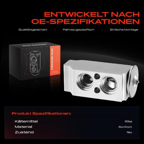 1x Expansionsventil Klimaanlage für Hyundai Coupe Elantra Matrix Tucson Tiburon H-1 Bild 1x Expansionsventil Klimaanlage für Hyundai Coupe Elantra Matrix Tucson Tiburon H-1