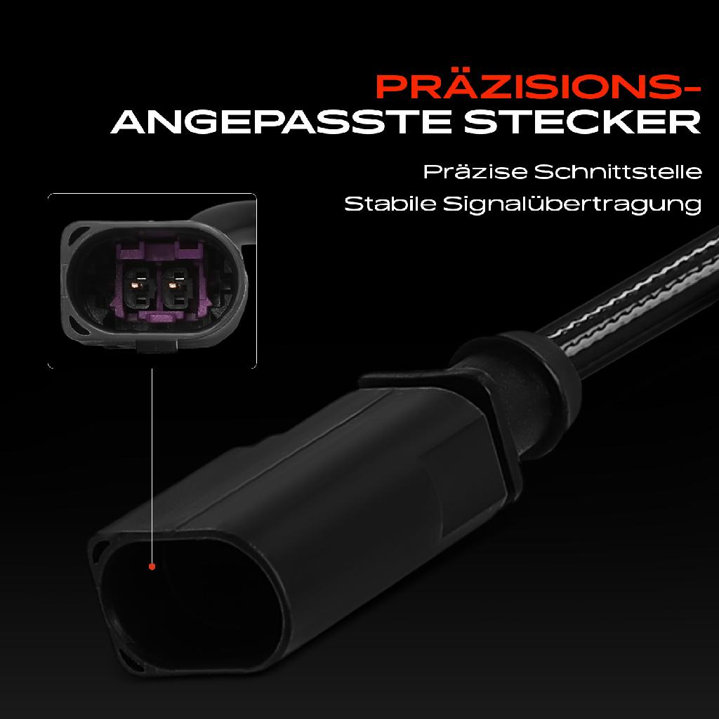 1x Abgastemperatursensor für VW Polo Van Seat Ibiza IV Sportcoupe Skoda Fabia III Kombi