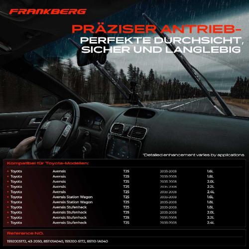 1x Wischermotor Scheibenwischermotor Vorne für Toyota Avensis T25 Kombi Stufenheck Bild 1x Wischermotor Scheibenwischermotor Vorne für Toyota Avensis T25 Kombi Stufenheck