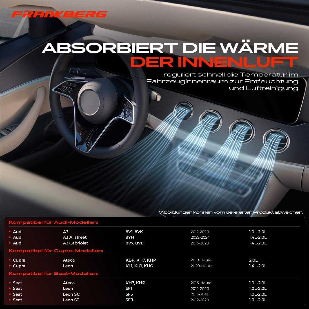 1x Verdampfer Klimaanlage für VW Golf VIII Audi A3 Q2 Seat Leon Skoda Superb III