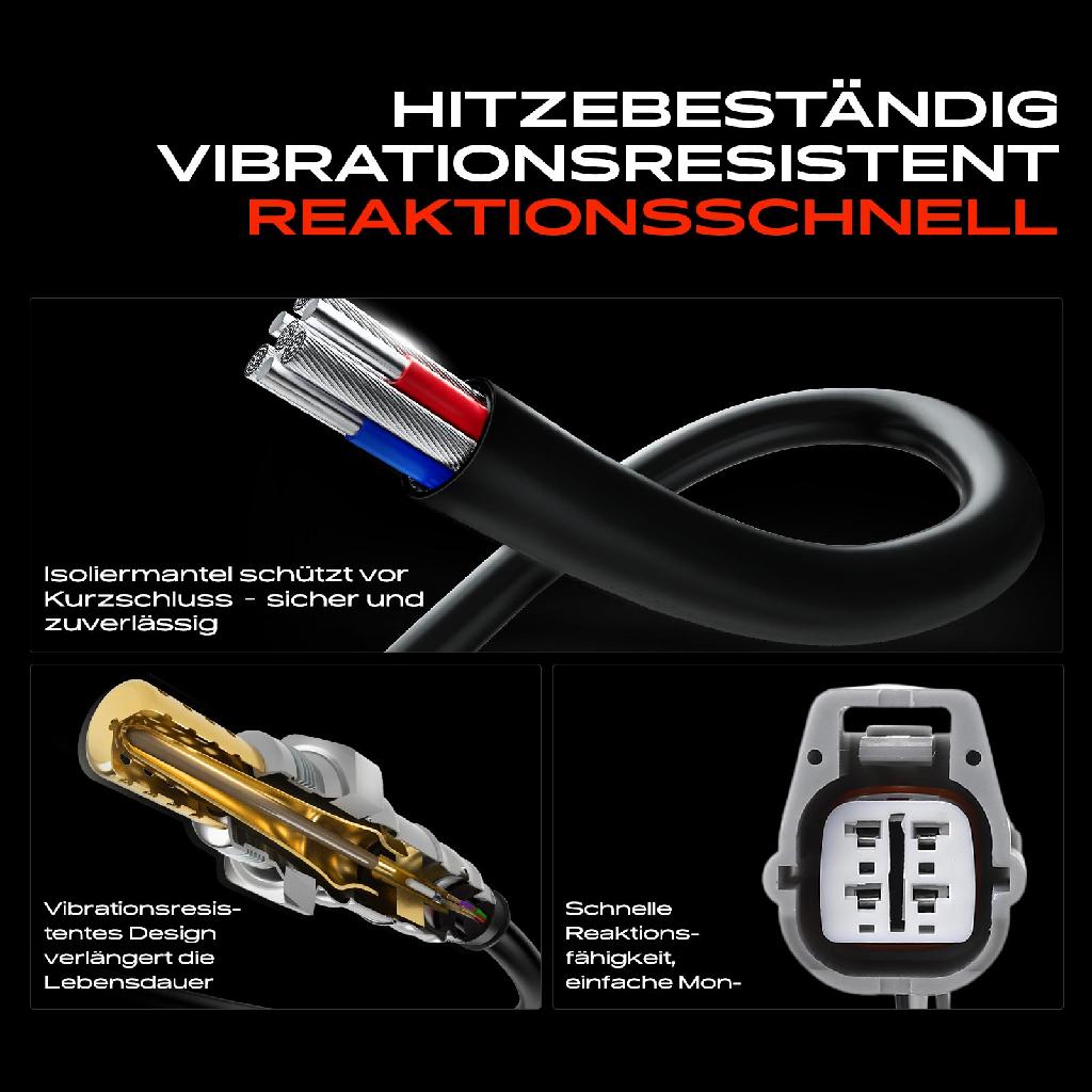 1x Lambdasonde Regelsonde/Diagnosesonde Vor/Nach Katalysator für Mazda CX-5 KF 2.0 Motorcode PE