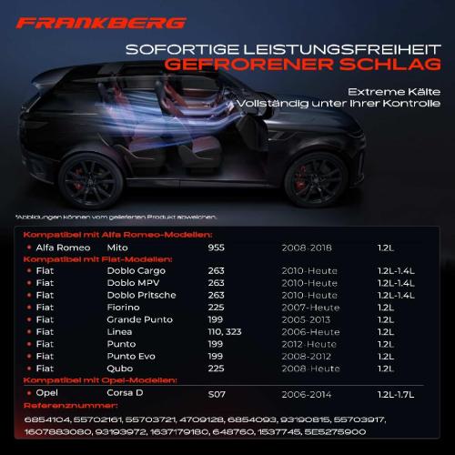 1x Klimakompressor für Opel Corsa D S07 Fiat Doblo Punto Linea Alfa Romeo 1.2L Bj ab 2005 Bild 1x Klimakompressor für Opel Corsa D S07 Fiat Doblo Punto Linea Alfa Romeo 1.2L Bj ab 2005