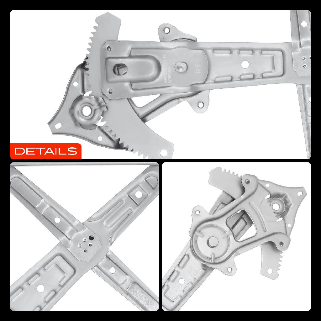 1x Fensterheber Hinten Rechts für Nissan Murano II Z51 2008-2014 SUV