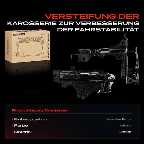2x Scheinwerferaufnahme Vorne Links Rechts für BMW 5er F10 F11 2009-2017 Bild 2x Scheinwerferaufnahme Vorne Links Rechts für BMW 5er F10 F11 2009-2017