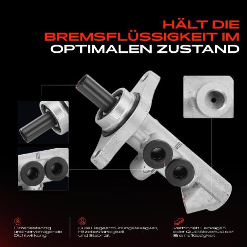 1x Hauptbremszylinder Bremszylinder für VW Sharan 7M Ford Galaxy WGR Seat Alhambra Bild 1x Hauptbremszylinder Bremszylinder für VW Sharan 7M Ford Galaxy WGR Seat Alhambra