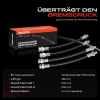 4x Bremsschlauch Bremsschl&auml;uche Vorne oder Hinten f&uuml;r Mitsubishi 3000 GT Galant IV E3 A GTO Sigma Space