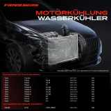1x Kühler Wasserkühler Motorkühler für Ford Fiesta IV Puma Mazda 121 III 1.2L-1.8L