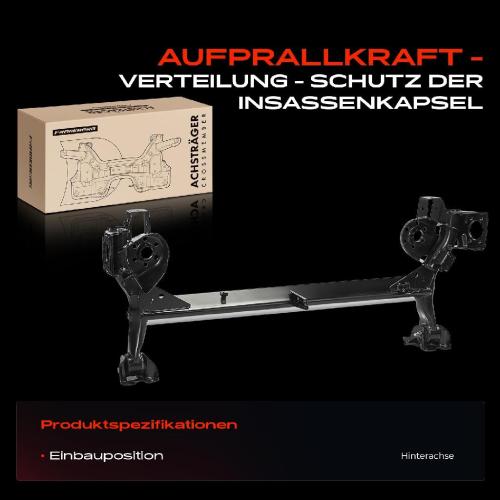 1x Achskörper Achsträger Motorträger Hinterachse für Hyundai Getz TB 1.1L-1.6L 2002-2010 Bild 1x Achskörper Achsträger Motorträger Hinterachse für Hyundai Getz TB 1.1L-1.6L 2002-2010