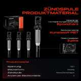 4x Zündmodul Zündspule für BMW E81 E87 F20 F21 E88 E82 F23 F22 F87 F34 E46 E90 F30 F80 E93 E92 E91 F31