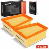 2x Luftfilter Filtereinsatz für Renault Clio Kangoo Megane Opel Vivaro Nissan Dacia 1.4-2.0