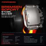 1x Bremssattel Vorderachse Links für VW CC Golf Alltrack VIII Variant Passat