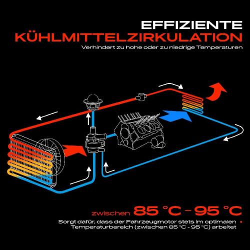 Frankberg 1x Wasserpumpe Kühlwasserpumpe für Opel Astra Alfa Romeo 156 Fiat Doblo Lancia Saab 1.6L-2.4L Bild Frankberg 1x Wasserpumpe Kühlwasserpumpe für Opel Astra Alfa Romeo 156 Fiat Doblo Lancia Saab 1.6L-2.4L