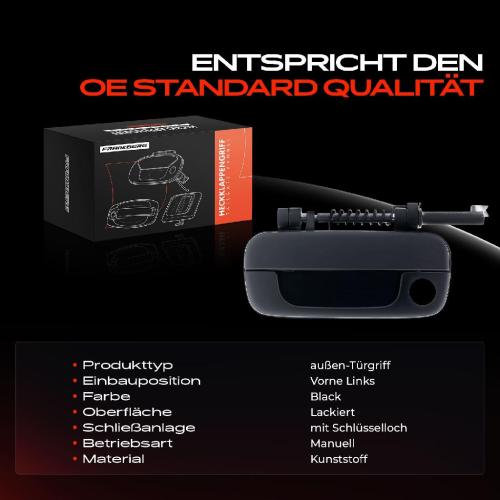1x Türgriff Vorne Links außen für Citroën Berlingo/Berlingo First MPV Kasten/MPV Peugeot 406 Break Coupe Bild 1x Türgriff Vorne Links außen für Citroën Berlingo/Berlingo First MPV Kasten/MPV Peugeot 406 Break Coupe