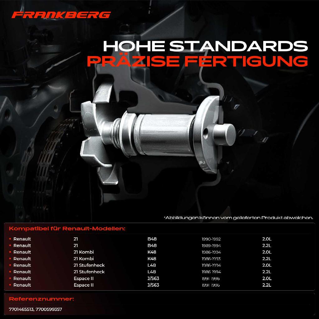 1x Wasserpumpe Kühlwasserpumpe für Renault 21 Kombi B48 K48 L48 Espace II J/S63 2.0L 2.2L