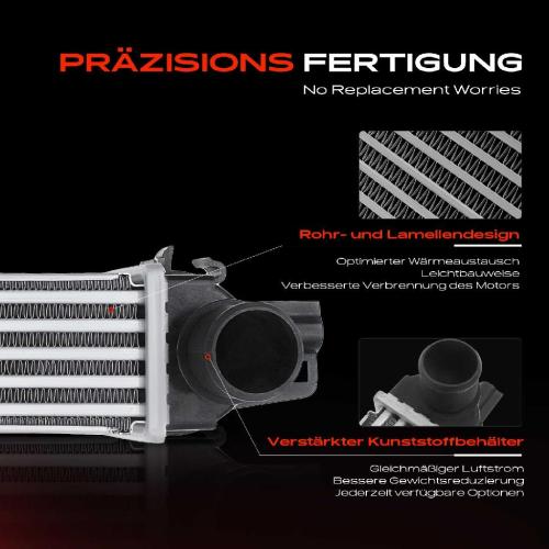 1x Ladeluftkühler Turbokühler für Citroën Nemo Fiat Fiorino Qubo Bj ab 2007 1.3L 1.4L Bild 1x Ladeluftkühler Turbokühler für Citroën Nemo Fiat Fiorino Qubo Bj ab 2007 1.3L 1.4L