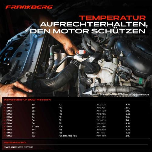 1x Kühlerschlauch Kühlwasserschlauch für BMW 5er F07 F10 F11 6er F06 F12 F13 7er 2.5L-4.4L Bild 1x Kühlerschlauch Kühlwasserschlauch für BMW 5er F07 F10 F11 6er F06 F12 F13 7er 2.5L-4.4L