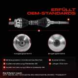 1x Antriebswelle Vorderachse Rechts für Volvo XC90 I 275 2.9L 2003-2006