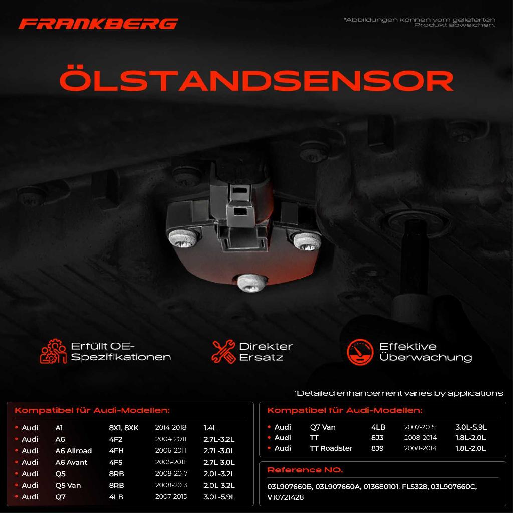 1x Ölstandsensor für VW Crafter 30-35 Touareg Audi A4 A6 A8 Porsche