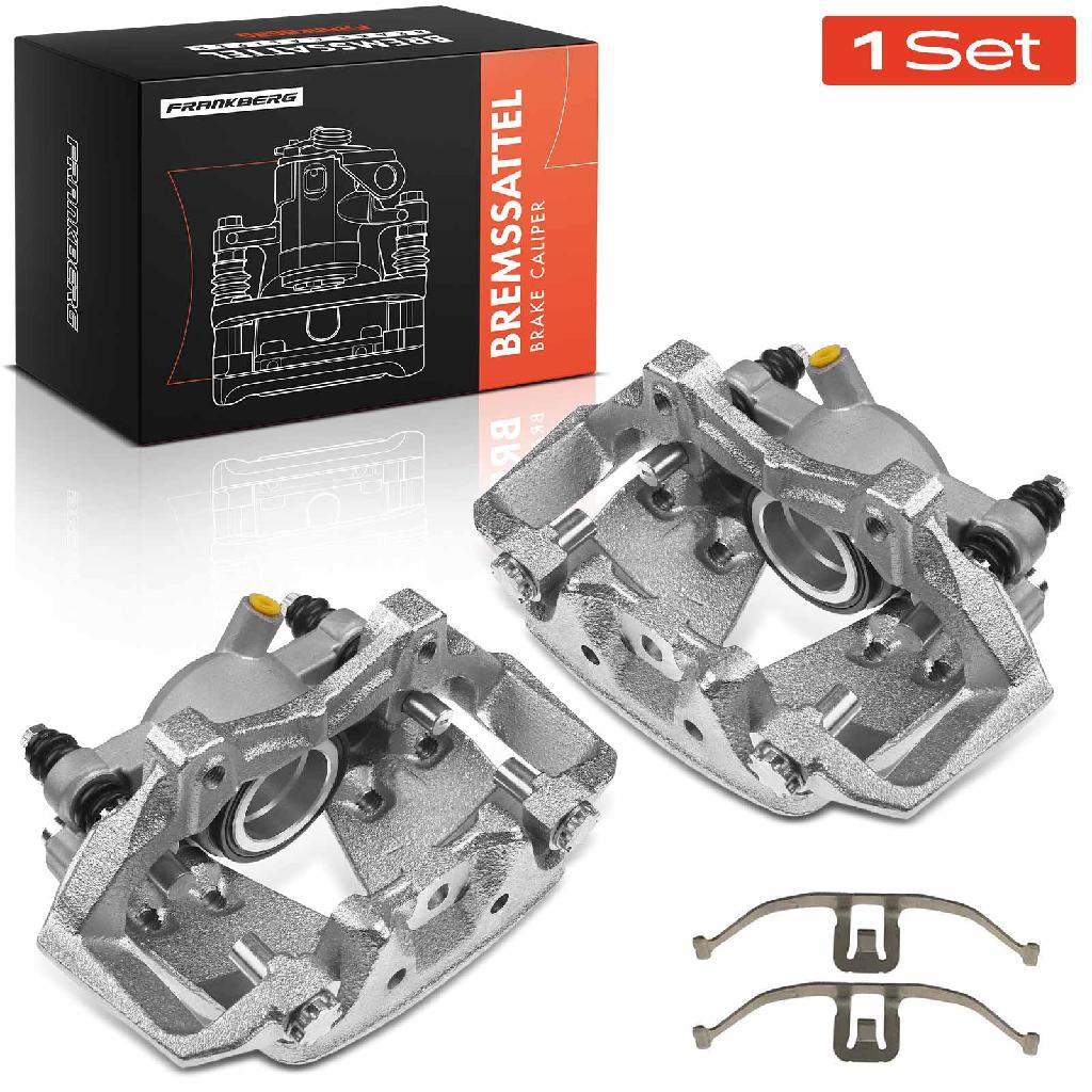 Frankberg 2x Bremssattel Vorderachse für Mercedes-Benz W204 C204 S204 C218 X218 W212 A207 C207 S212